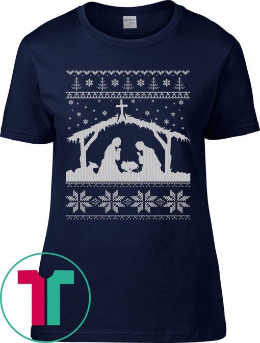 Nativity Scene Ugly Christmas 2020 Shirt