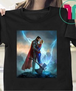 Nice Marvel Avengers Endgame Thor Love Captain Marvel Tee Shirt