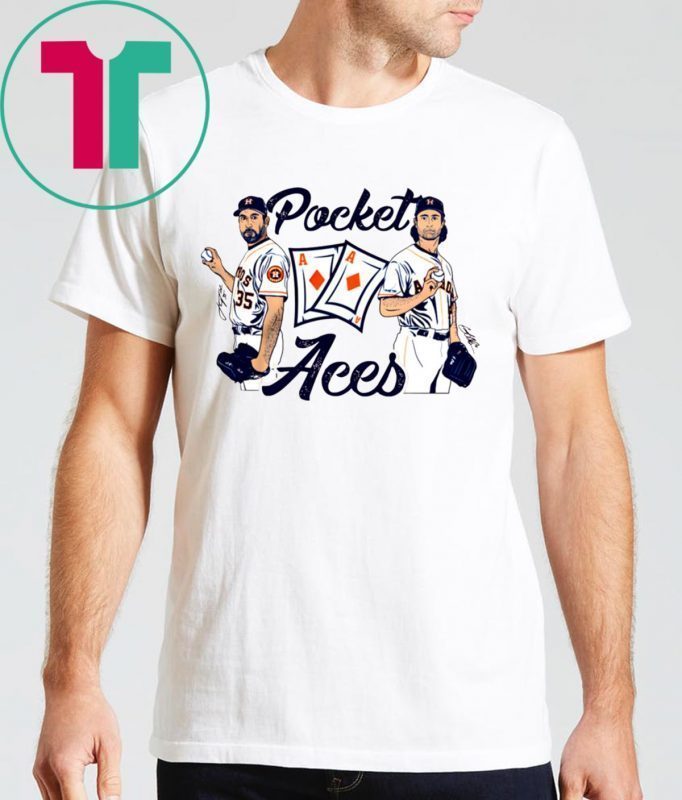 Pocket Aees astros tee shirt