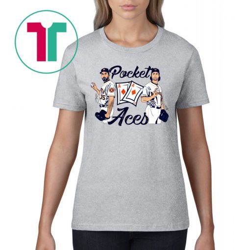 Pocket Aees astros tee shirt