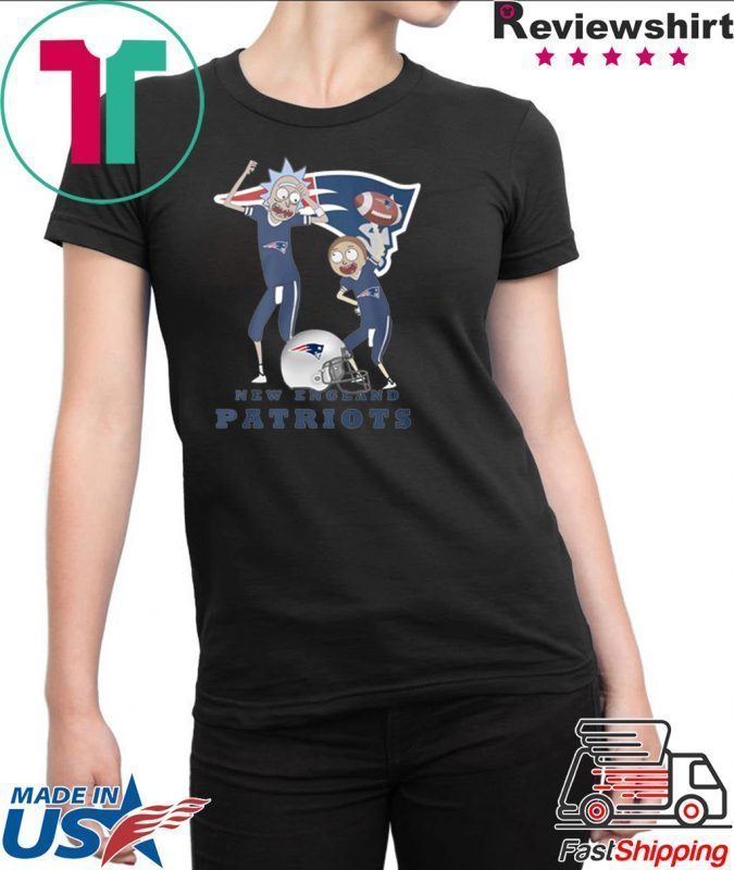 Rick and morty new england patriots shirt