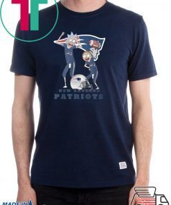 Rick and morty new england patriots shirt