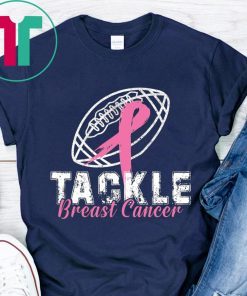 Tackle Breast Cancer Awareness Football Survivor T-Shirts