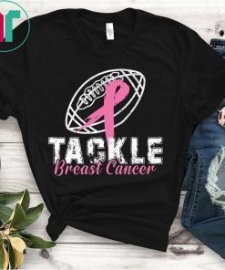 Tackle Breast Cancer Awareness Football Survivor T-Shirts