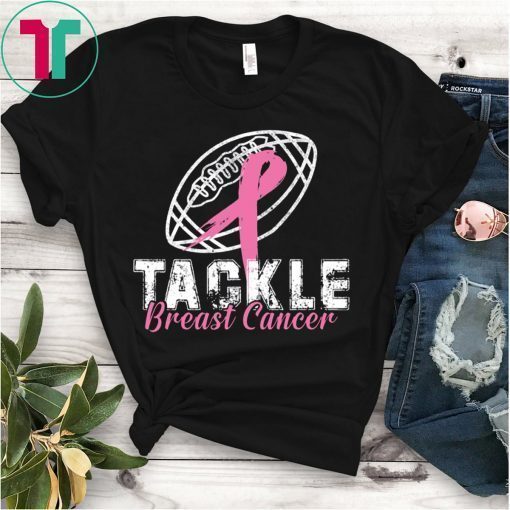 Tackle Breast Cancer Awareness Football Survivor T-Shirts