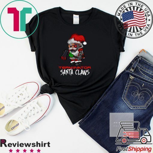 Terminator Santa Claws Christmas Shirt