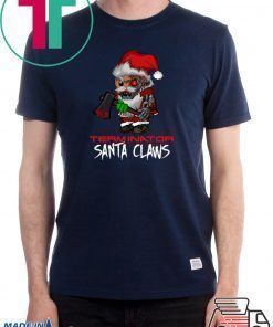 Terminator Santa Claws Christmas Shirt