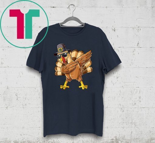 Thanksgiving Dabbing Turkey Tee Shirt