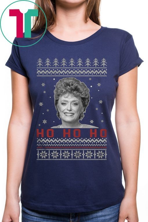 The Golden Girls Blanche Ho Ho Ho Christmas T-Shirts