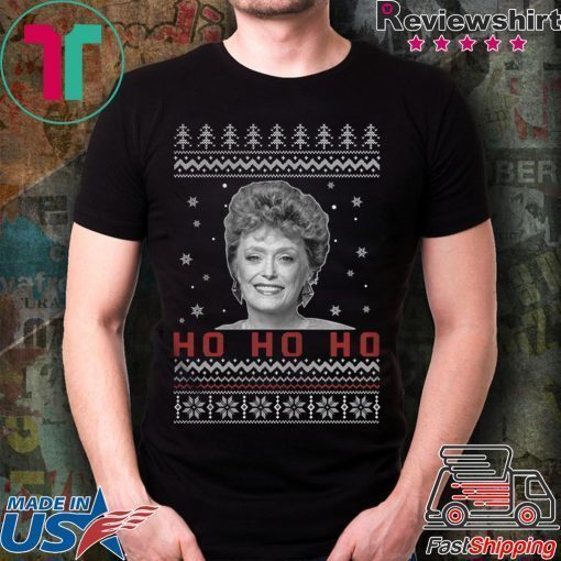 The Golden Girls Blanche Ho Ho Ho Christmas T-Shirts