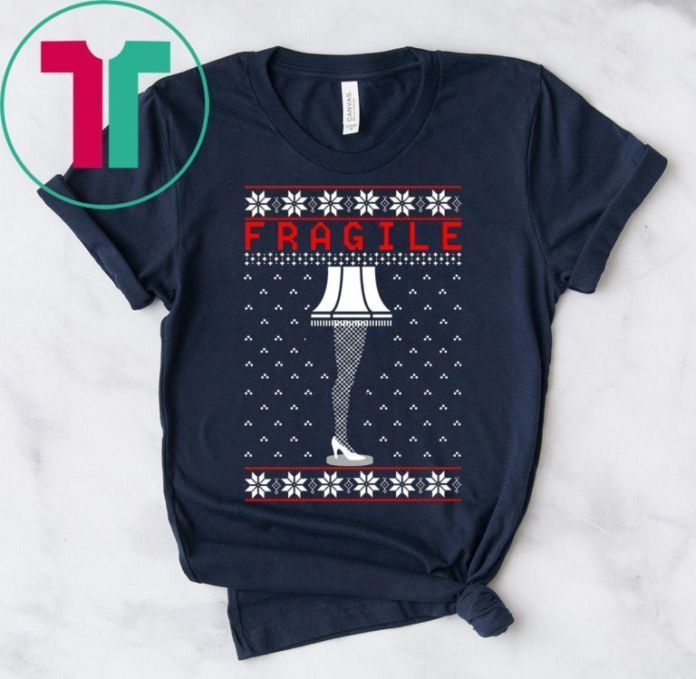 Christmas The Leg Lamp Fragile Tee Shirt