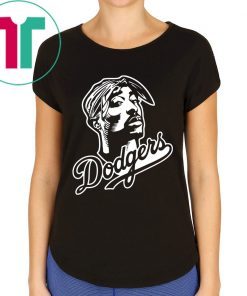 Tupac Dodgers Tee Shirt