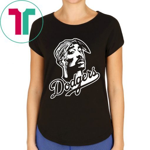 Tupac Dodgers Tee Shirt