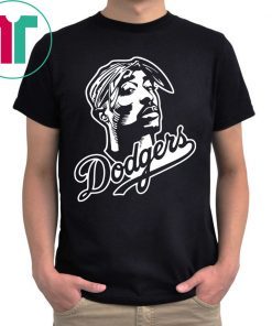 Tupac Dodgers Tee Shirt