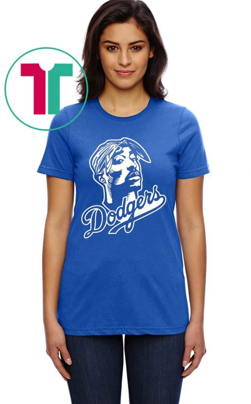 Tupac Dodgers Tee Shirt