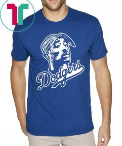 Tupac Dodgers Tee Shirt