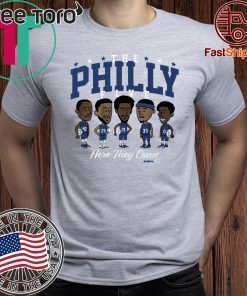 Philadelphia Superteam T-Shirt NBPA Officially Licensed Tee