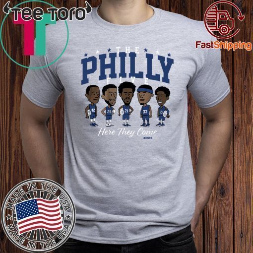 Philadelphia Superteam T-Shirt NBPA Officially Licensed Tee