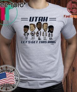 NBPA Officially Licensed Utah Superteam 2019 T-Shirt