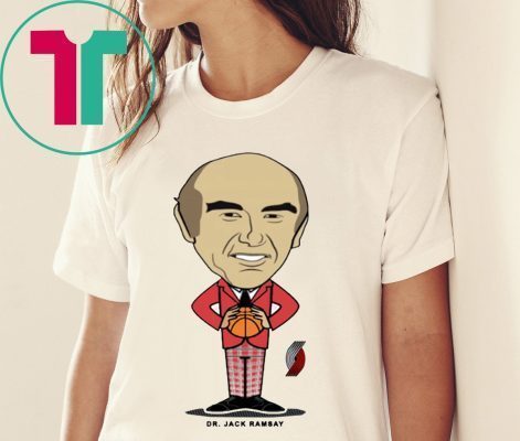 Dr. Jack Ramsay T-Shirt Portland Trail Blazers