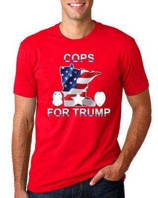 Minniapolis police cops for trump Tee Shirt