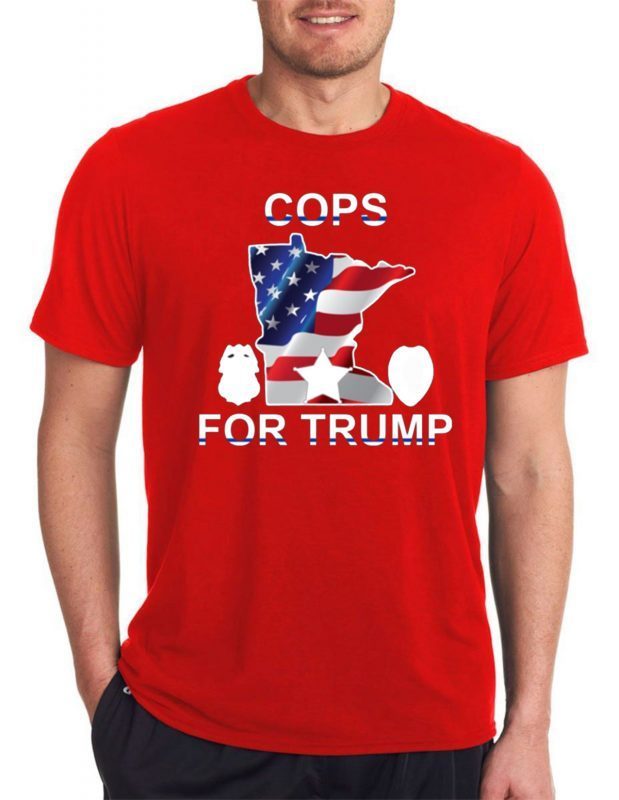Cops for Trump Vote Donald Trump 2020 Tee Shirt