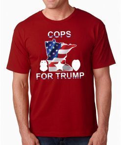 Website For Milwaukee Cops For Trump Tee Shirt
