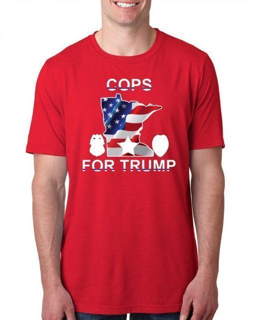 Minneapolice Cops For Donald Trump Tee Shirt