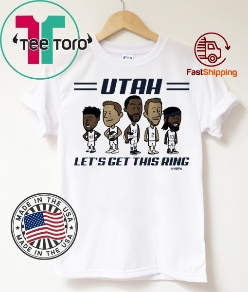 NBPA Officially Licensed Utah Superteam 2019 T-Shirt