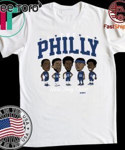 Philadelphia Superteam T-Shirt NBPA Officially Licensed Tee