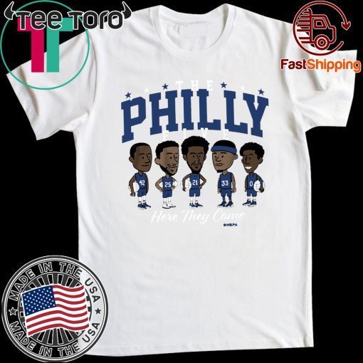 Philadelphia Superteam T-Shirt NBPA Officially Licensed Tee