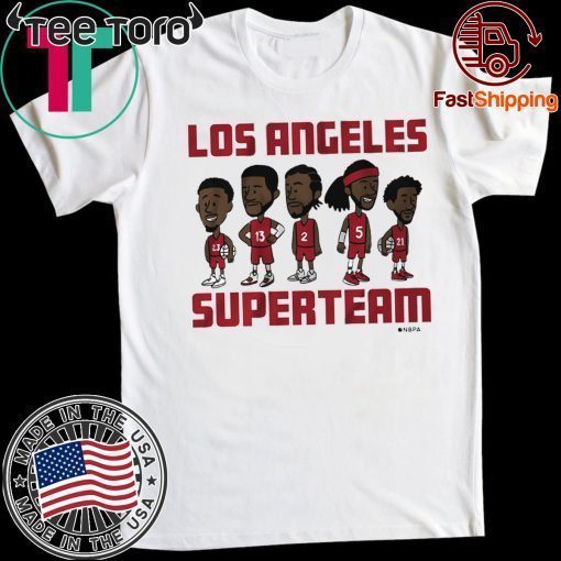 Los Angeles Superteam Shirt - NBPA Officially Licensed Tee