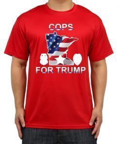 Cops For Donald Trump Shirt Minneapolis Police 2019 T-Shirt