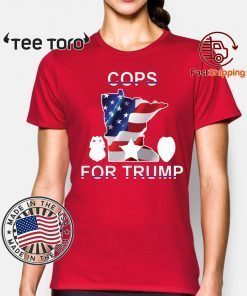 Cops For Trump 2020 Minneapokis Tee Shirt