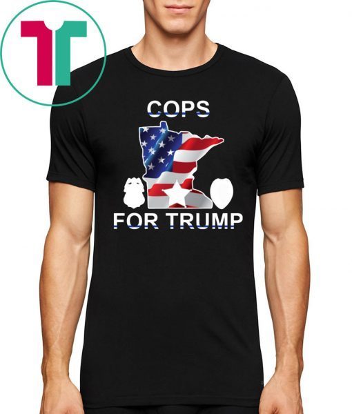 Minneapolice Cops For Donald Trump Tee Shirt