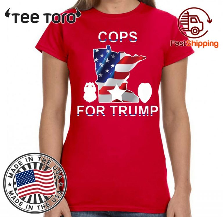 Cops For Trump Minnesota T-Shirts