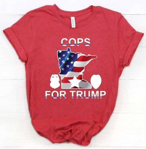 Minnasota Trump Cop Unisex Tee Shirt