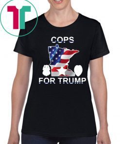 Cops For Trump Vote Trump 2020 Tee Shirt