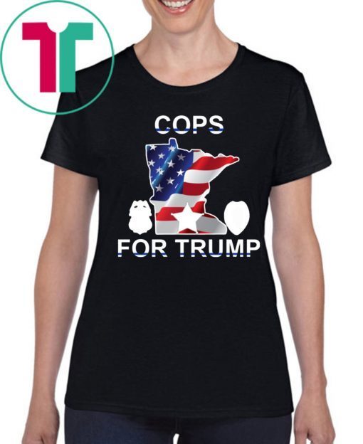 Cops For Trump Vote Trump 2020 Tee Shirt