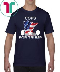 Cops For Trump Unisex Tee Shirt
