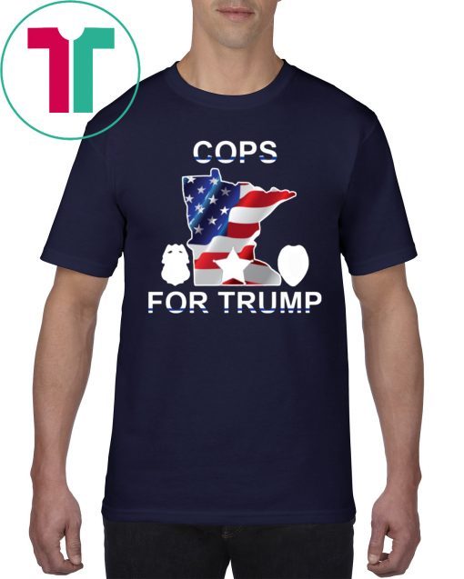 Cops For Trump Unisex Tee Shirt