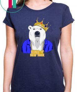 NEW YORK METS KING OF NEW YORK SHIRT PETE ALONSO - POLAR BEAR TEE