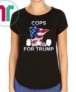 Cops For Trump Unisex Tee Shirt