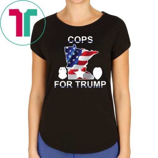 Cops For Trump Unisex Tee Shirt