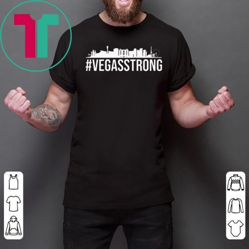 Vegas Strong Skyline Tee Shirt