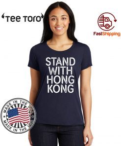 Lakers Fans Stand With Hong Kong Tee Shirt