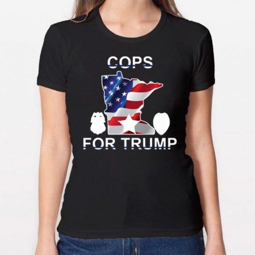 Website For Milwaukee Cops For Trump Tee Shirt