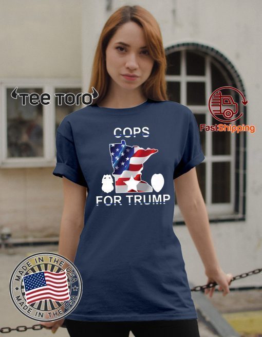 Cops For Trump Minnesota T-Shirts