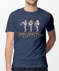 Verlander, Cole, Greinke Shirt – Good Luck Y’all, Houston 2019 T-Shirt