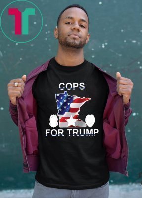 Cops For Trump Tee Shirt